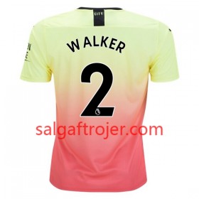 Manchester City Fodboldtrøjer Walker 2 3. sæt 2019/20 Kort ærmer